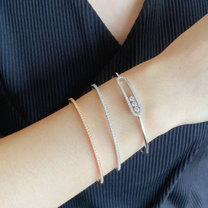 [Gaonasi]MINI DIAMOND TENNIS BRACELET