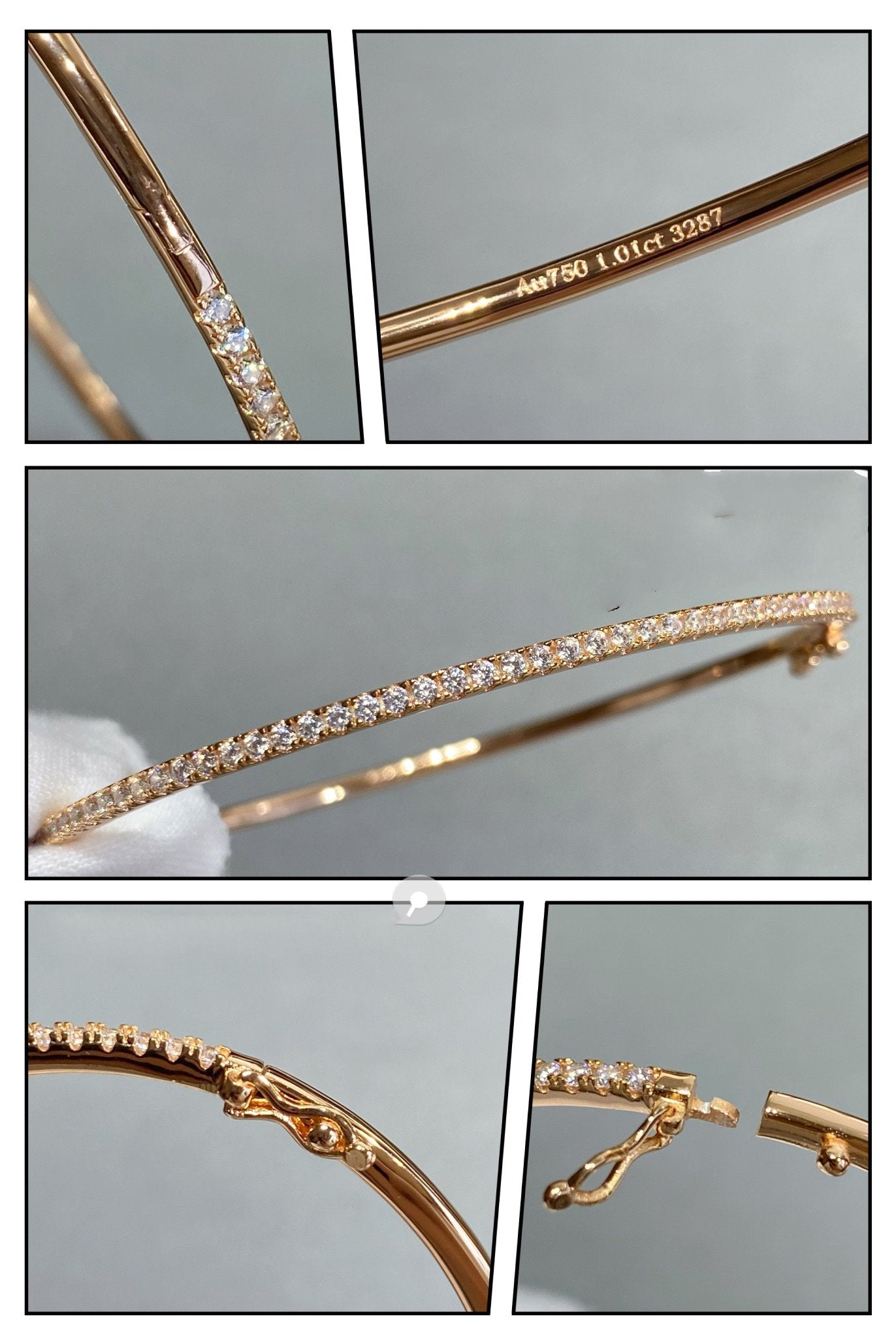 [Gaonasi]MINI DIAMOND TENNIS BRACELET