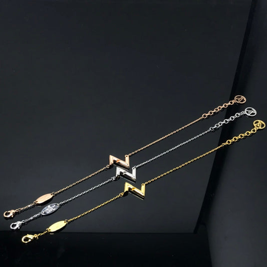 [Gaonasi]VOLT LV LOGO BRACELET
