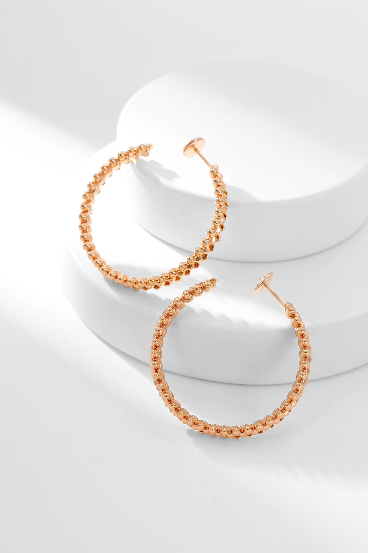 [Gaonasi]CLASH HOOP EARRINGS