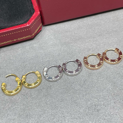 [Gaonasi]LOVE MINI EARRINGS