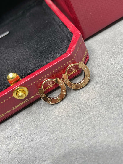 [Gaonasi]LOVE MINI EARRINGS