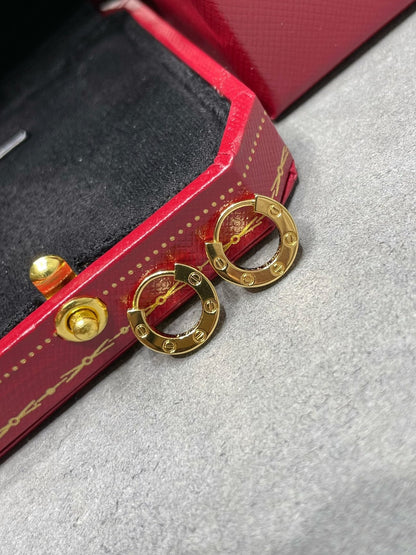 [Gaonasi]LOVE MINI EARRINGS