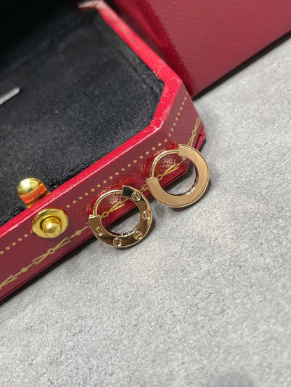 [Gaonasi]LOVE MINI EARRINGS