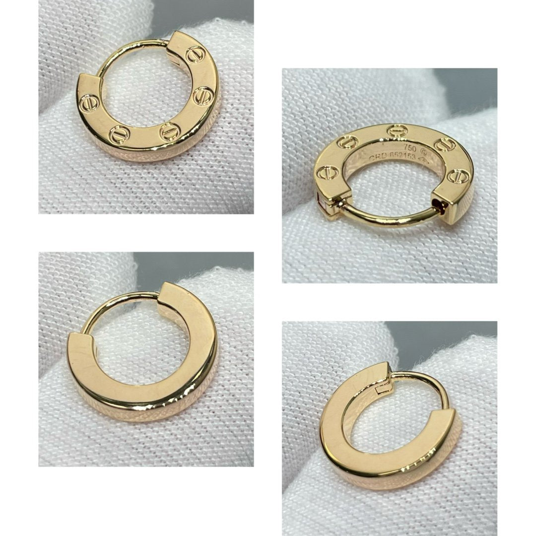 [Gaonasi]LOVE MINI EARRINGS