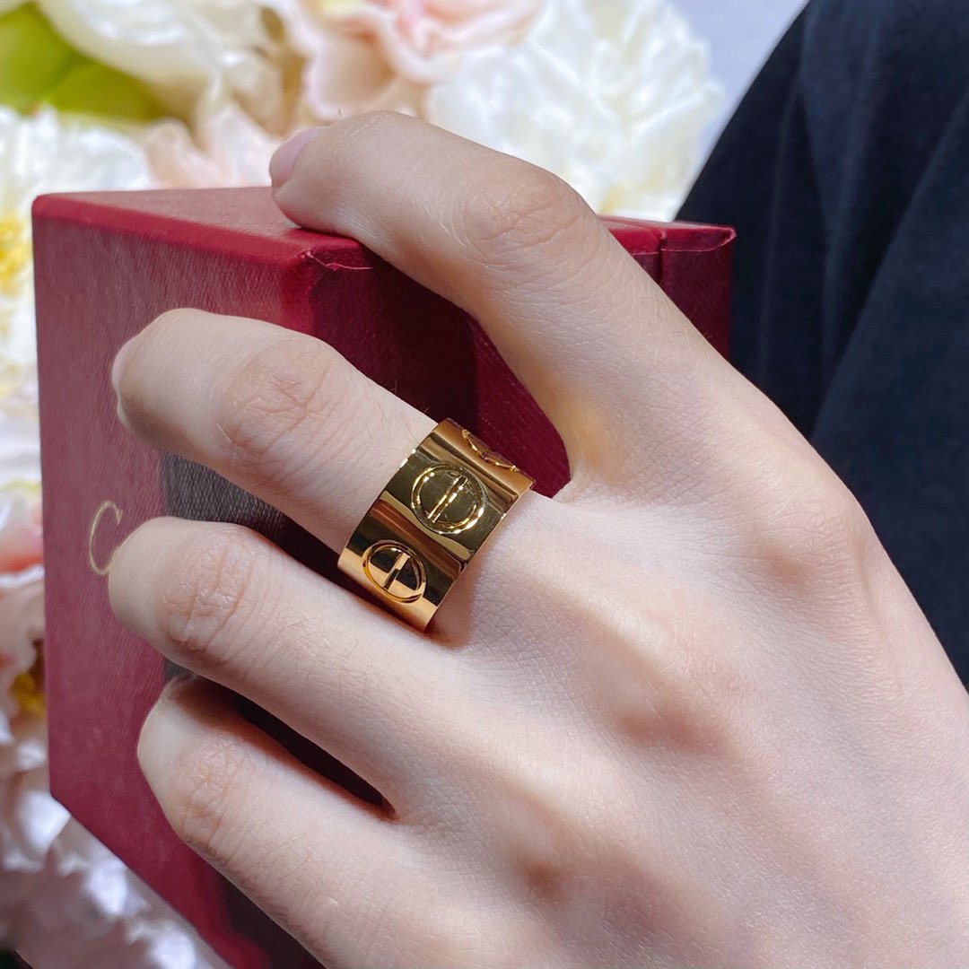 [Gaonasi]LOVE 11MM LARGE RING