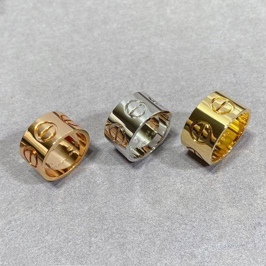 [Gaonasi]LOVE 11MM LARGE RING