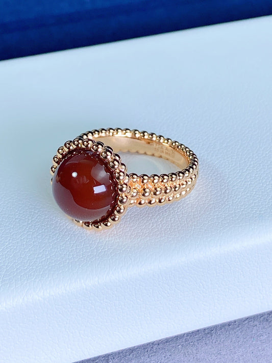 [Gaonasi]PERLEE COULEURS ROSE GOLD RING