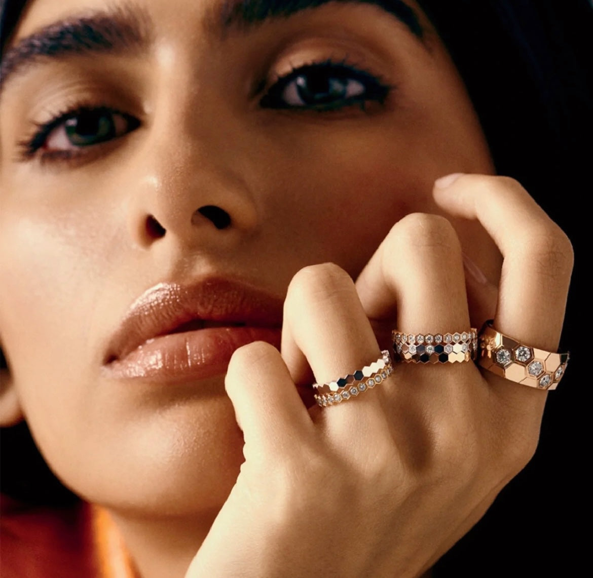 [Gaonasi]BEE LOVE DIAMOND LARGE RING