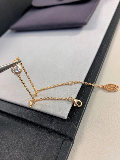 [Gaonasi]DAMOUR DIAMOND LINK BRACELET