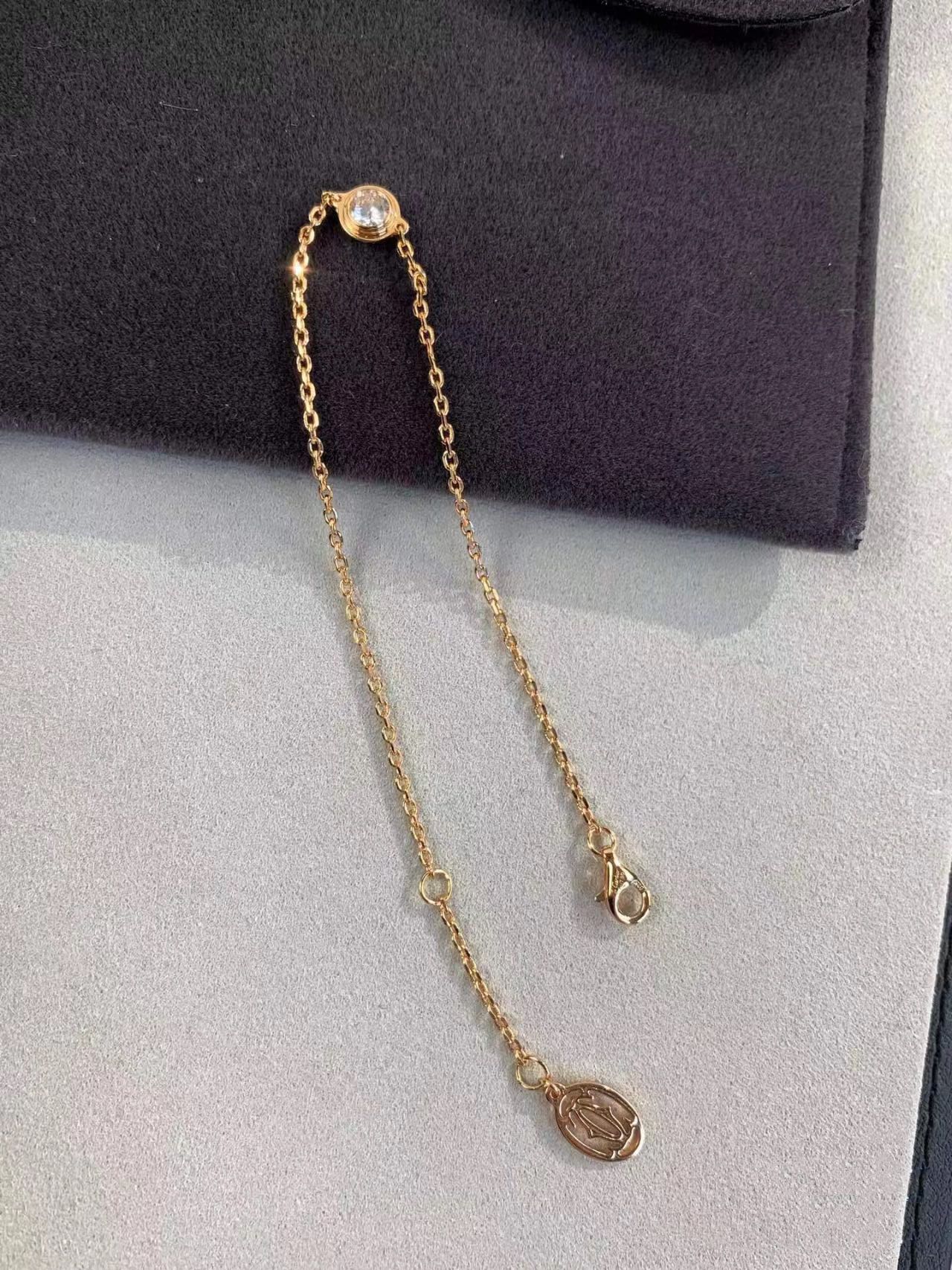 [Gaonasi]DAMOUR DIAMOND LINK BRACELET