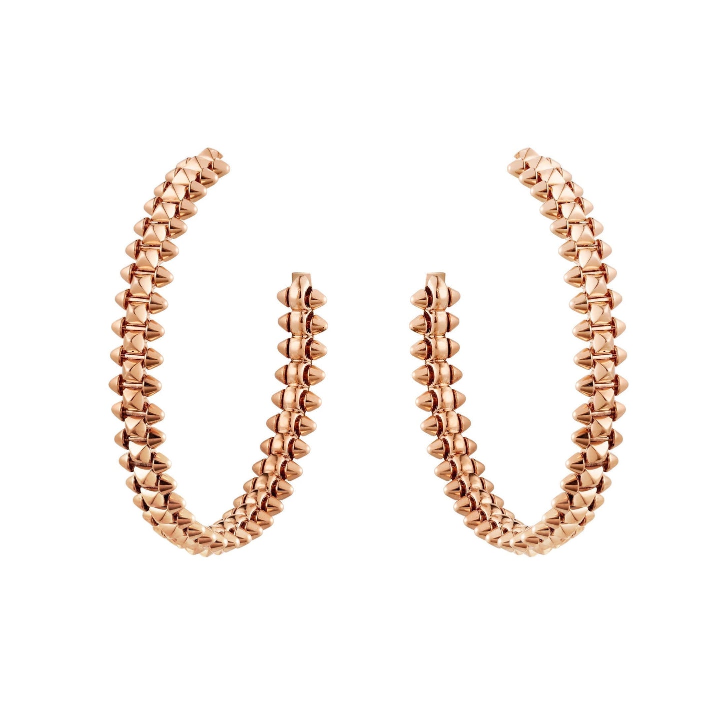 [Gaonasi]CLASH LARGE HOOP EARRINGS