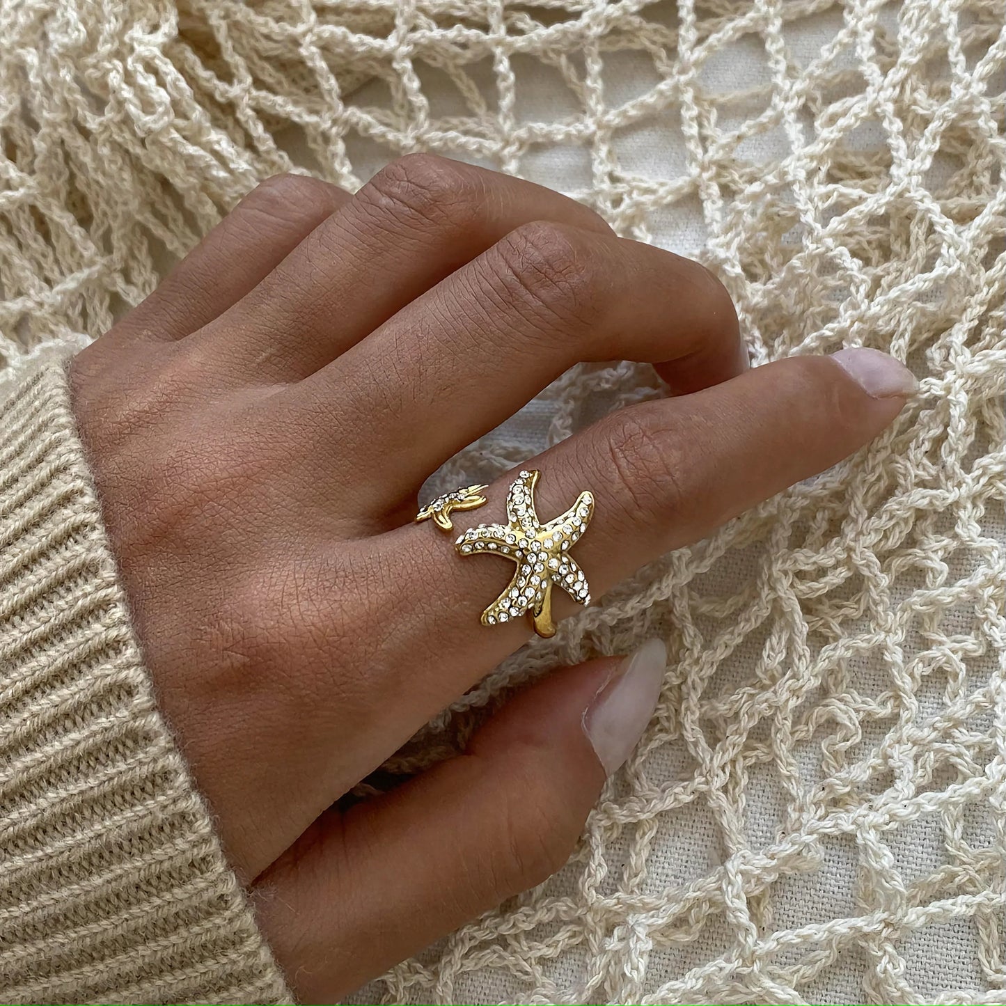 [Gaonasi]Marina Starfish Diamond Ring