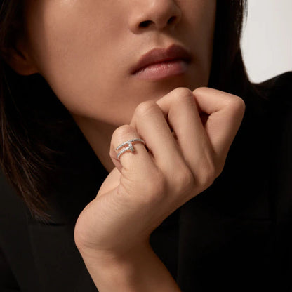 [Gaonasi]JUSTE RING 1.8MM SILVER DIAMONDS