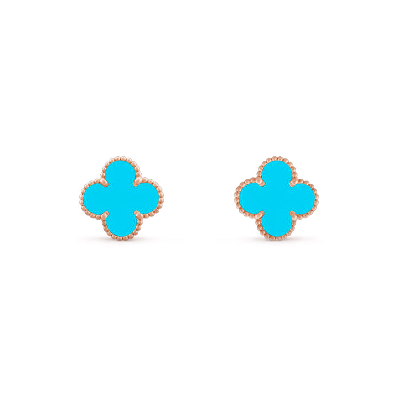 [Gaonasi]CLOVER 15MM EARRINGS COLLECTION