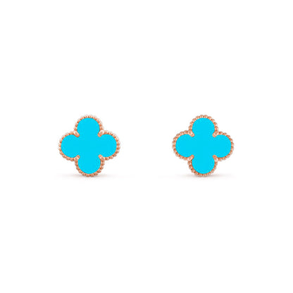 [Gaonasi]CLOVER 15MM EARRINGS COLLECTION