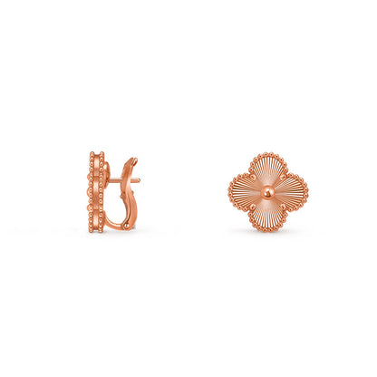 [Gaonasi]CLOVER 15MM MOP EARRINGS COLLECTION