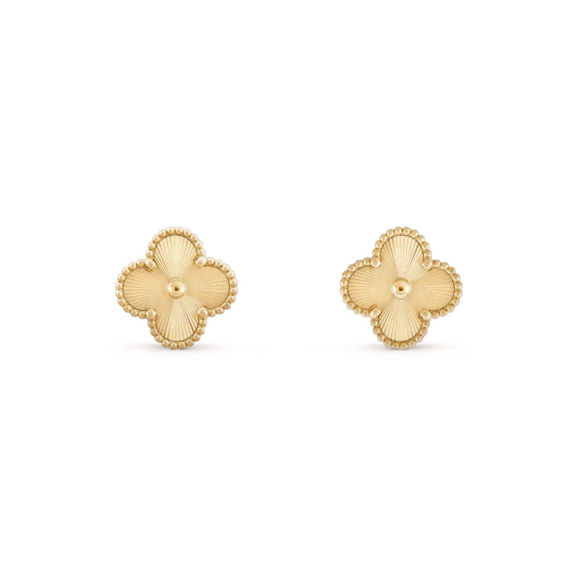 [Gaonasi]CLOVER 15MM EARRINGS COLLECTION