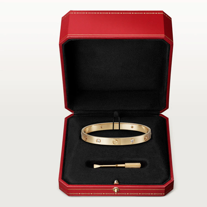 [Gaonasi]LOVE BRACELET 6.1MM 4 DIAMONDS