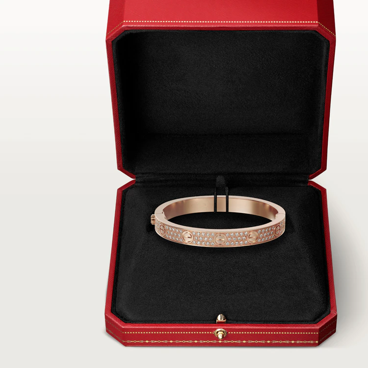 [Gaonasi]LOVE BRACELET 6.1MM DIAMOND-PAVED