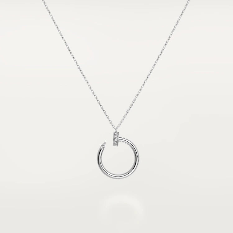 [Gaonasi]JUSTE NECKLACE SILVER