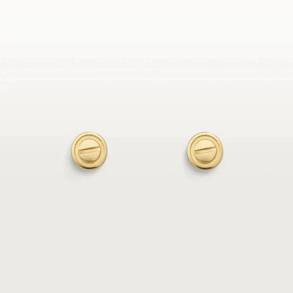 [Gaonasi]LOVE EARRINGS GOLD 10MM