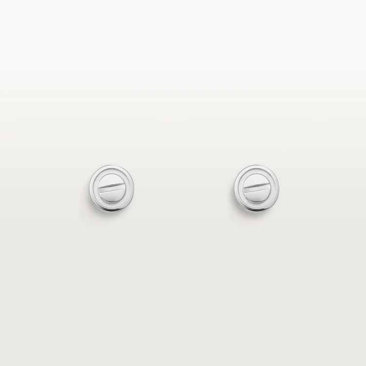 [Gaonasi]LOVE EARRINGS SILVER 10MM