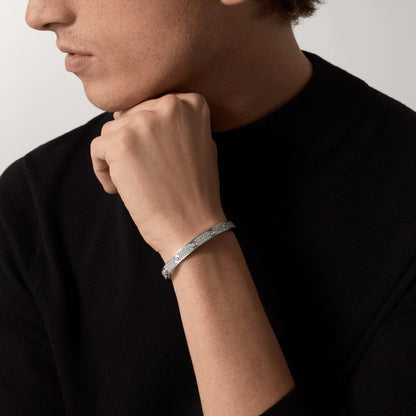 [Gaonasi]LOVE BRACELET 6.1MM DIAMOND-PAVED 10 BIG DIAMONDS