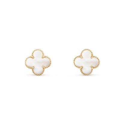 [Gaonasi]CLOVER 15MM EARRINGS COLLECTION