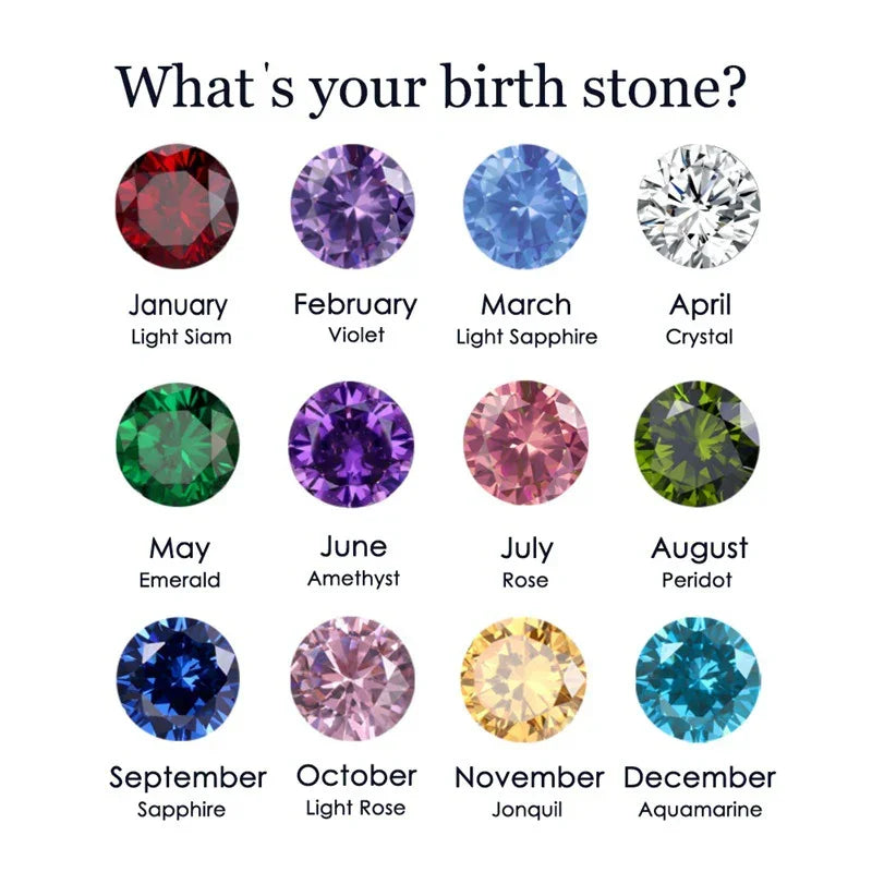 [Gaonasi]Amelia Birthstone Stacker Ring