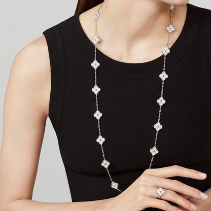 [Gaonasi]CLOVER 20 MOTIFS  LASER SILVER