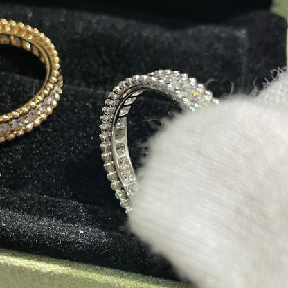 [Gaonasi]PERLEE DIAMOND SILVER RING