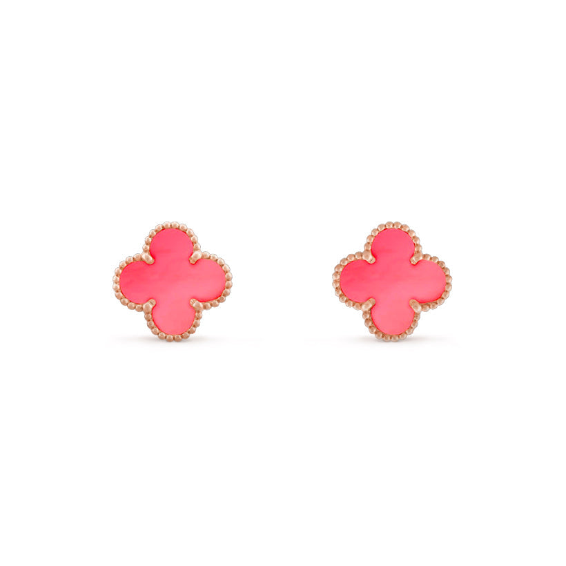 [Gaonasi]CLOVER 15MM EARRINGS COLLECTION