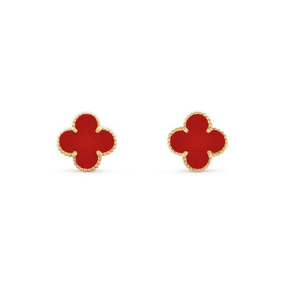 [Gaonasi]CLOVER 15MM EARRINGS COLLECTION
