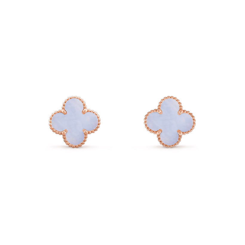 [Gaonasi]CLOVER 15MM EARRINGS COLLECTION