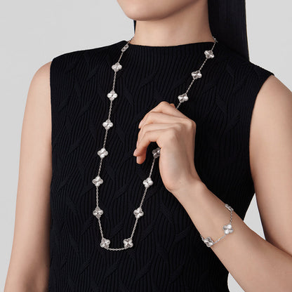 [Gaonasi]CLOVER 20 MOTIFS  LASER SILVER