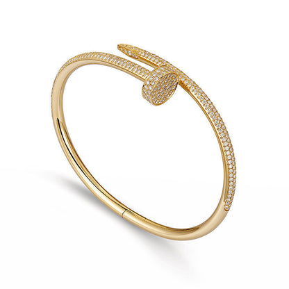 [Gaonasi]JUSTE BRACELET 3.5MM ALL DIAMONDS