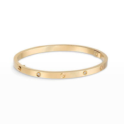 [Gaonasi]LOVE BRACELET 3.65MM 6 DIAMONDS