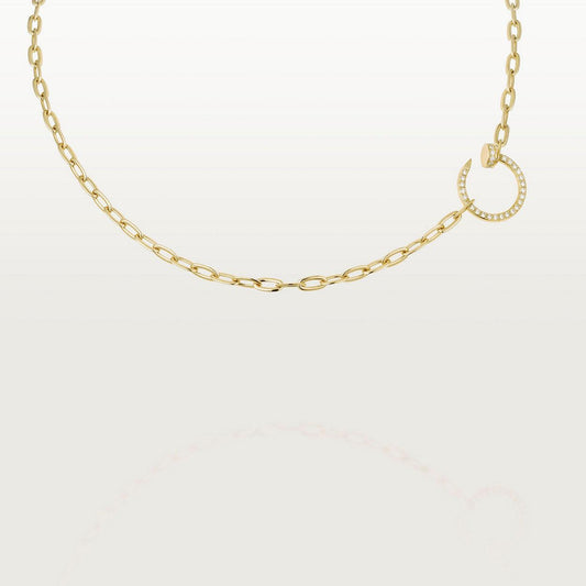 [Gaonasi]JUSTE NECKLACE DIAMONDS