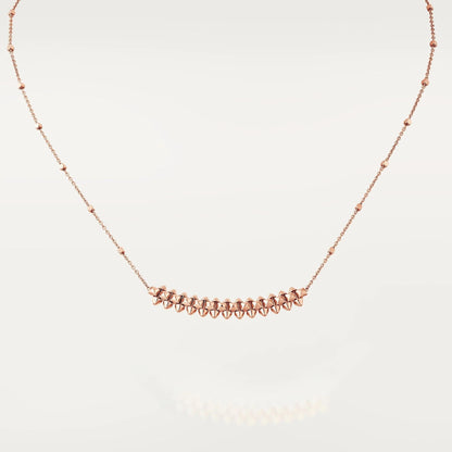 [Gaonasi]CLASH PINK GOLD NECKLACE