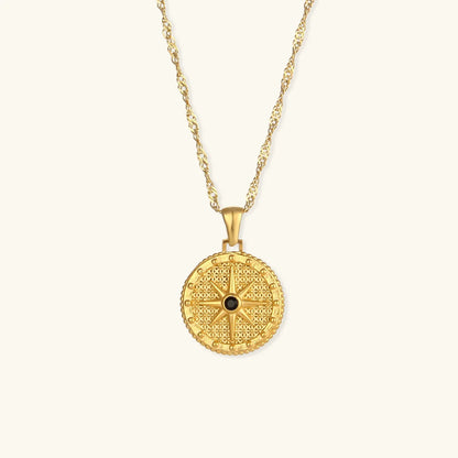 [Gaonasi]Ellie Compass Necklace