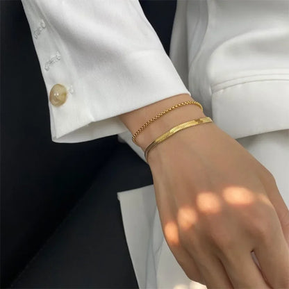 [Gaonasi]Janet Gold Bracelet