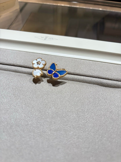 [GAONASI]LUCKY SPRING BUTTERFLY OPEN-FACE RINGS