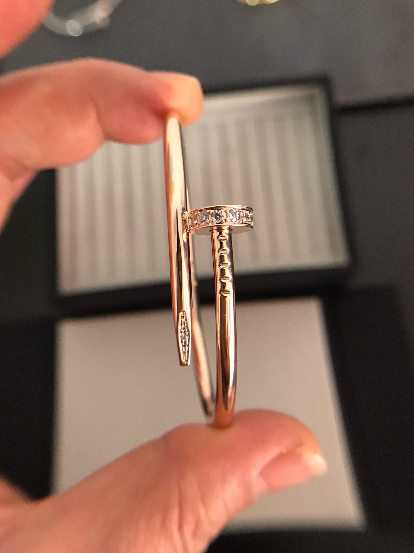 [Gaonasi]JUSTE BRACELET 3.5MM DIAMONDS