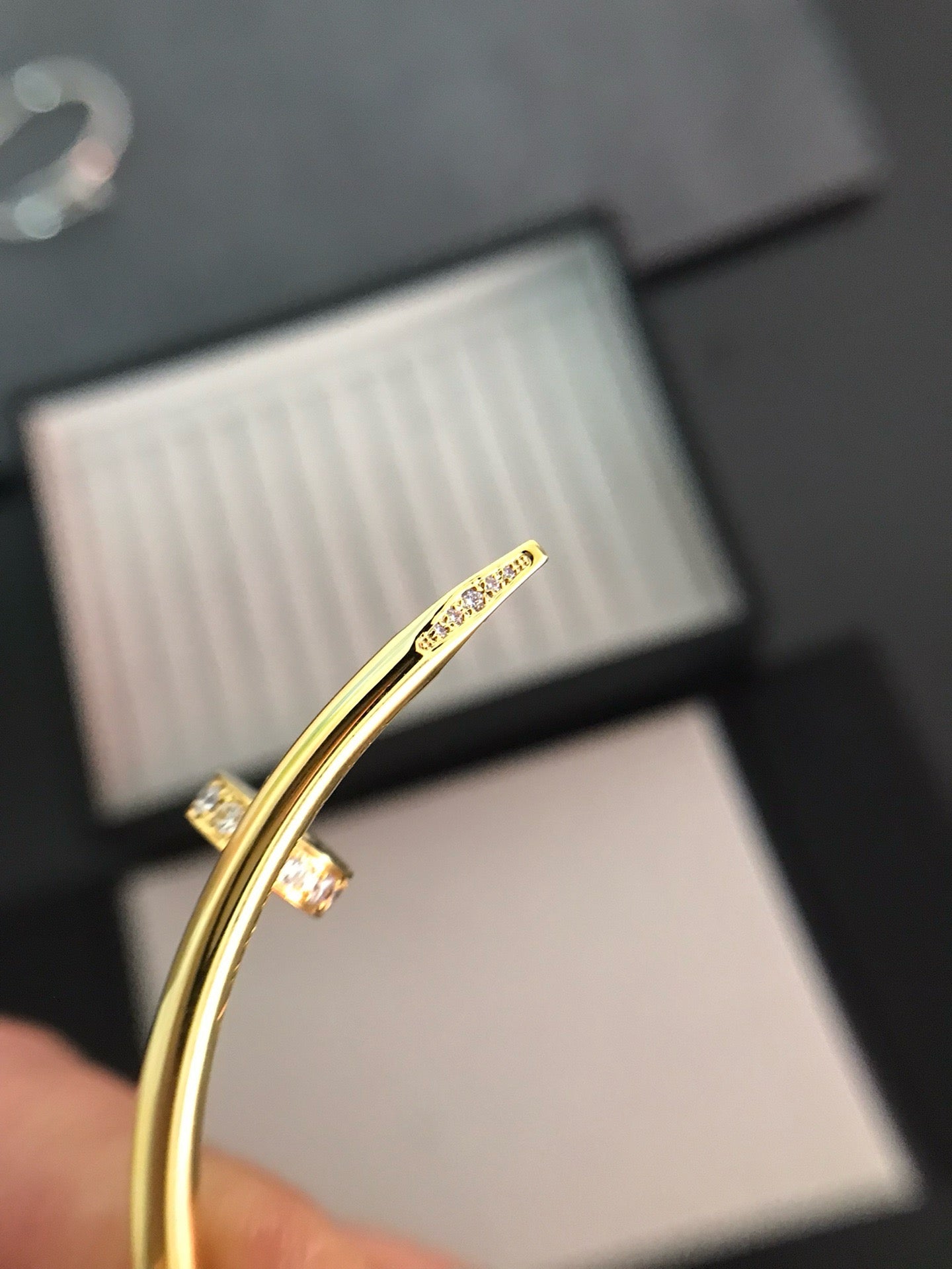 [Gaonasi]JUSTE BRACELET 3.5MM DIAMONDS