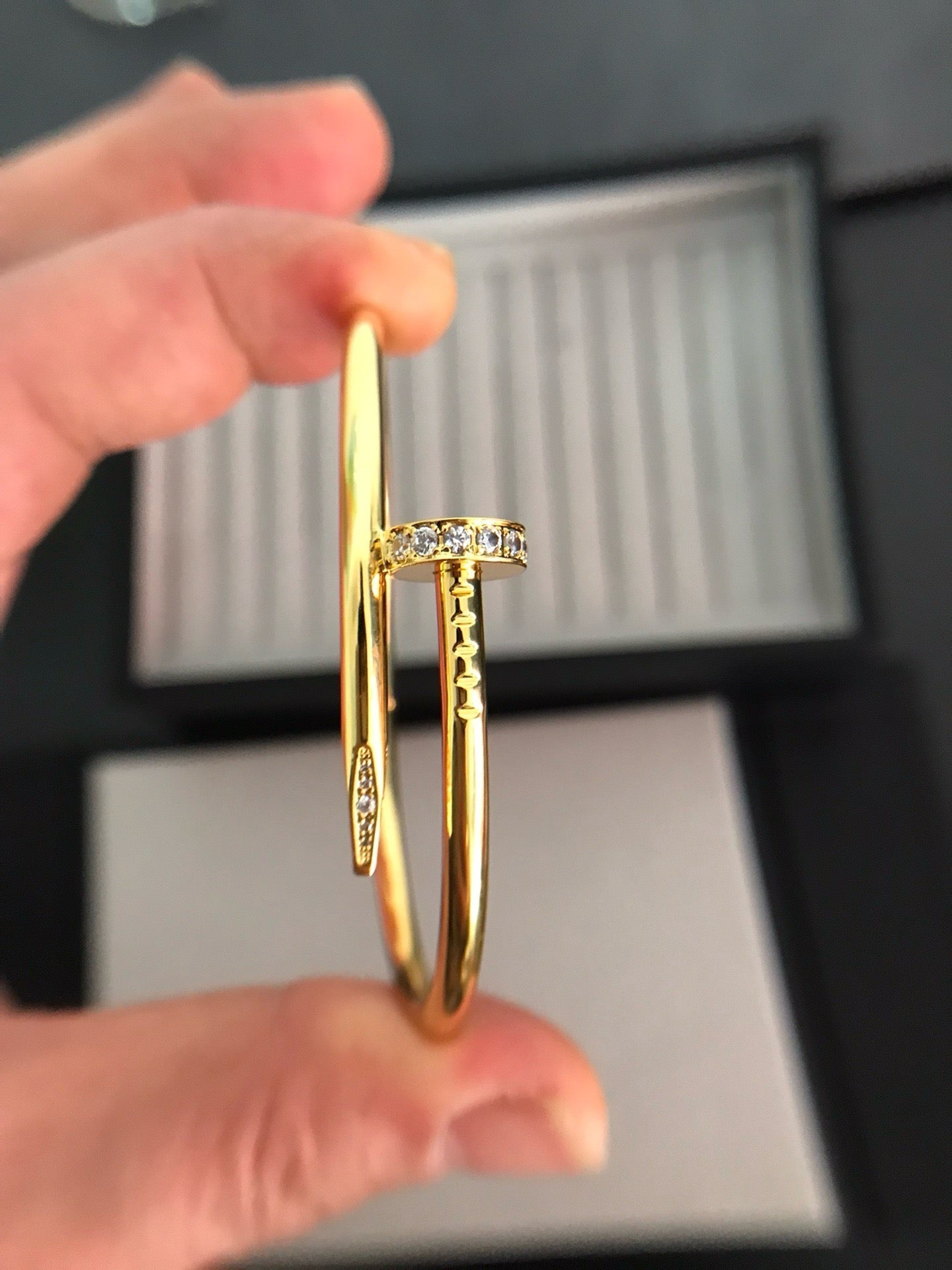 [Gaonasi]JUSTE BRACELET 3.5MM DIAMONDS