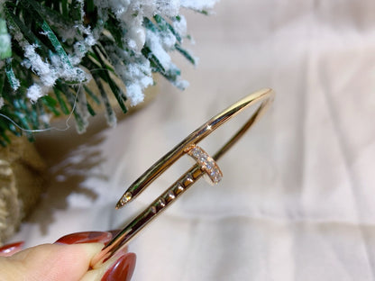 [Gaonasi]JUSTE BRACELET 2.5MM DIAMONDS