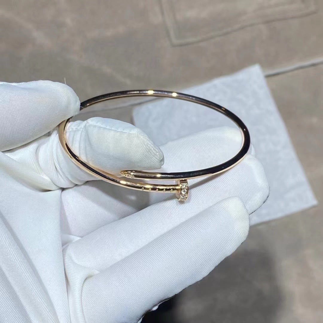 [Gaonasi]JUSTE BRACELET 2.5MM DIAMONDS