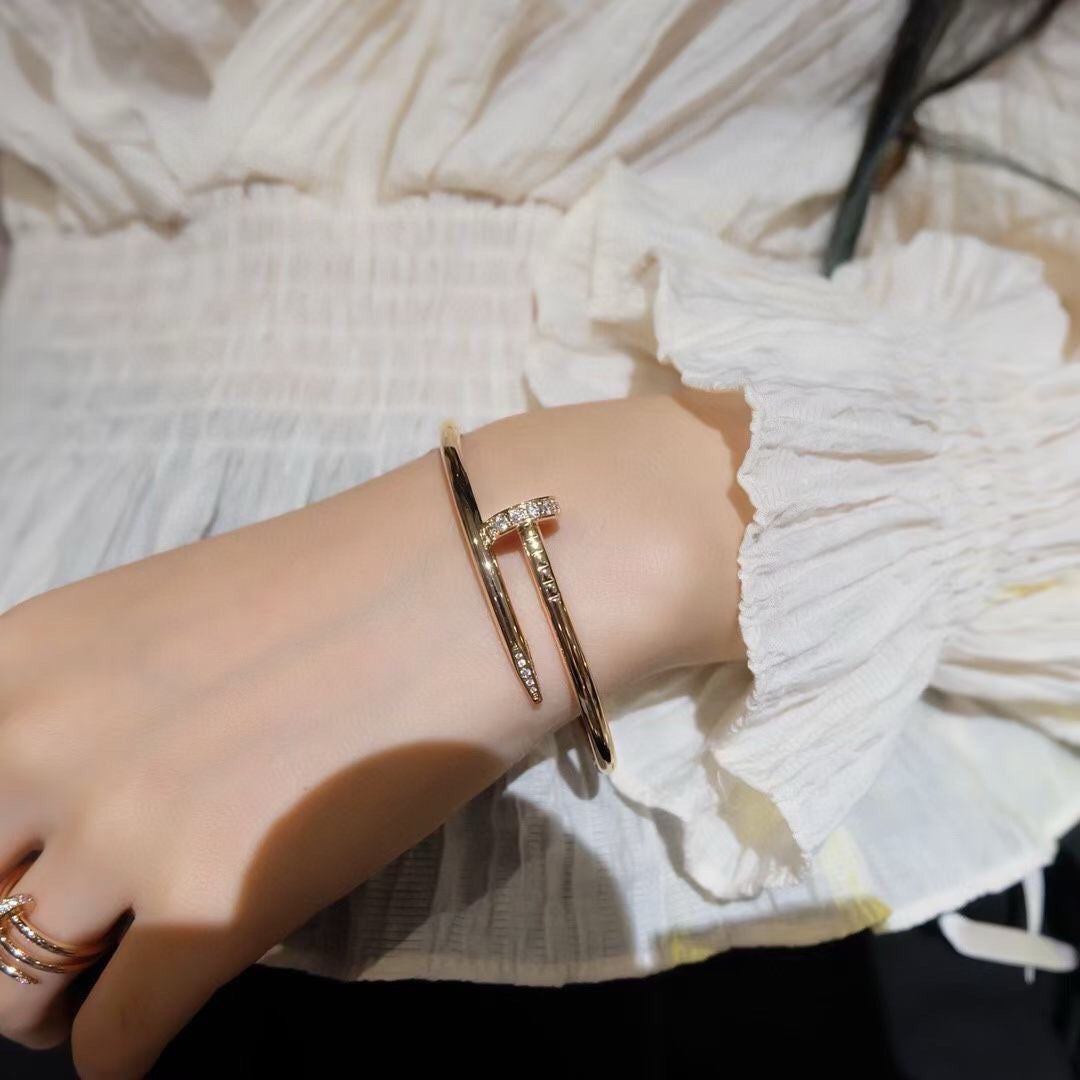 [Gaonasi]JUSTE BRACELET 3.5MM DIAMONDS