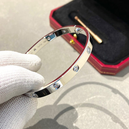 [Gaonasi]LOVE BRACELET 6.1MM 10 DIAMONDS